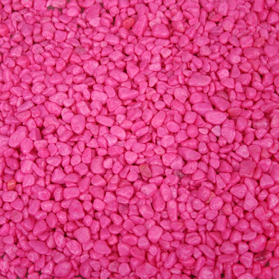 Aqua One Gravel 1kg Pink 7mm - Woonona Petfood & Produce