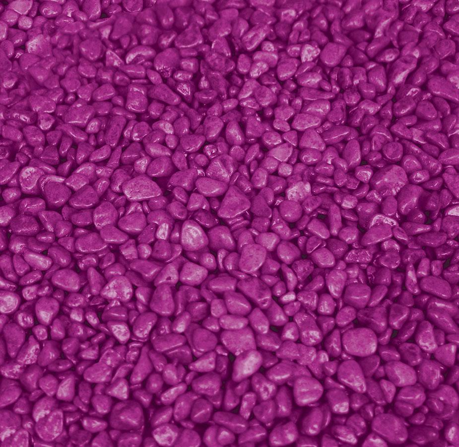 Aqua One Gravel 1kg Purple 7mm - Woonona Petfood & Produce