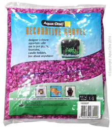 Aqua One Gravel Purple 7mm - Woonona Petfood & Produce