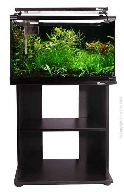 Aqua One Horizon 65 Glass Starter Kit W Stand 65Litre 60cmx36cmx30cm - Woonona Petfood & Produce
