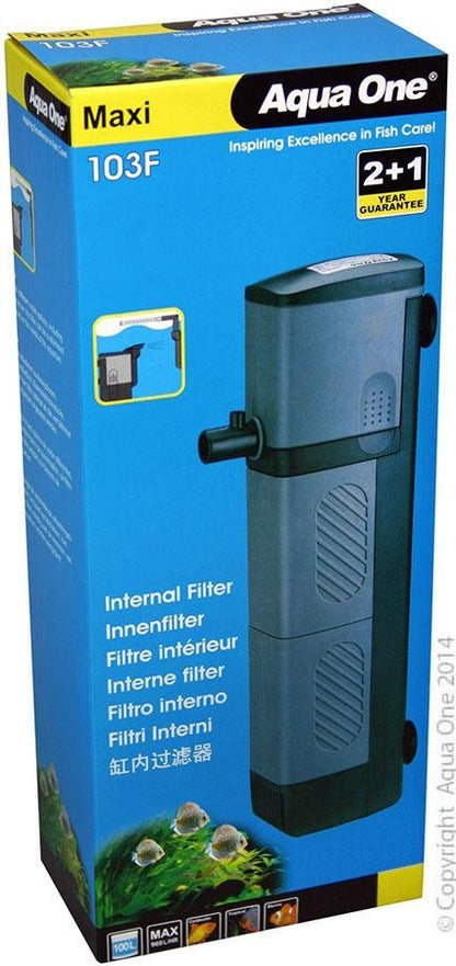 Aqua One Maxi Internal Filter - Woonona Petfood & Produce