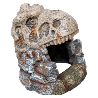 Aqua One Ornament Dinosaur Cave Skull - Woonona Petfood & Produce
