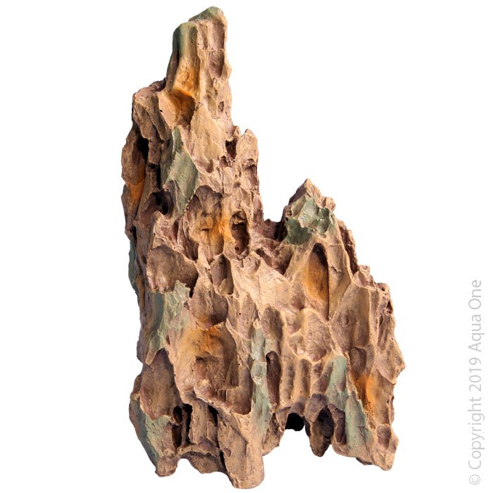 Aqua One Ornament Petrified Wood Mountain - Woonona Petfood & Produce