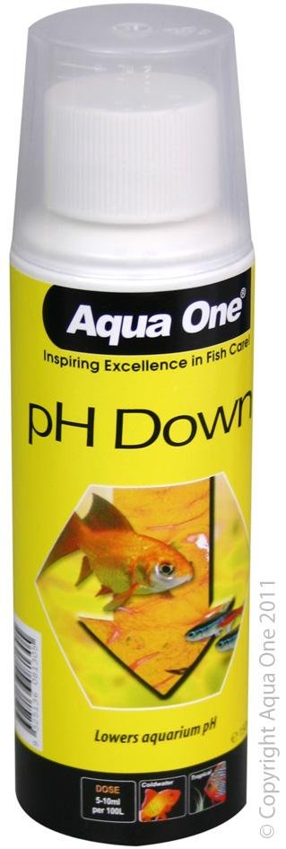 Aqua One Ph Down Liquid 150ml - Woonona Petfood & Produce
