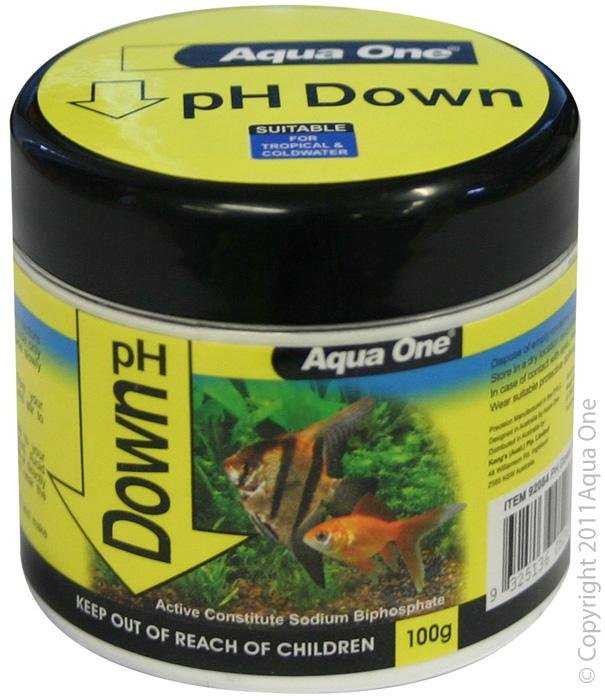 Aqua One Ph Down Quickdrop 100g - Woonona Petfood & Produce