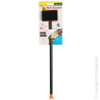 Aqua One Scraper 4'' - Woonona Petfood & Produce