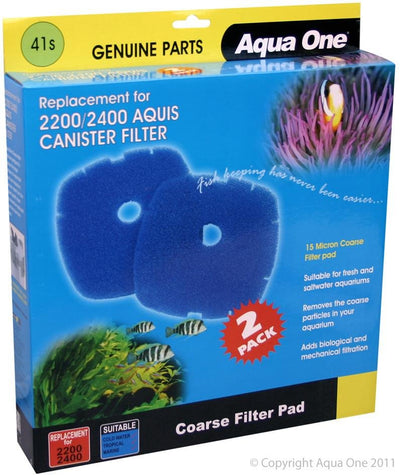 Aqua One Sponge 41S 2 Pack - Woonona Petfood & Produce