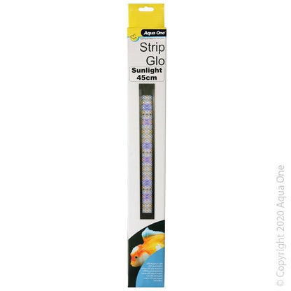 Aqua One Stripglo Sunlight LED Reflector 45cm 12.5 Watt - Woonona Petfood & Produce