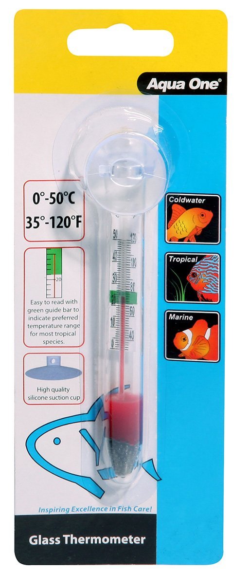 Aqua One Thermometer Glass - Woonona Petfood & Produce