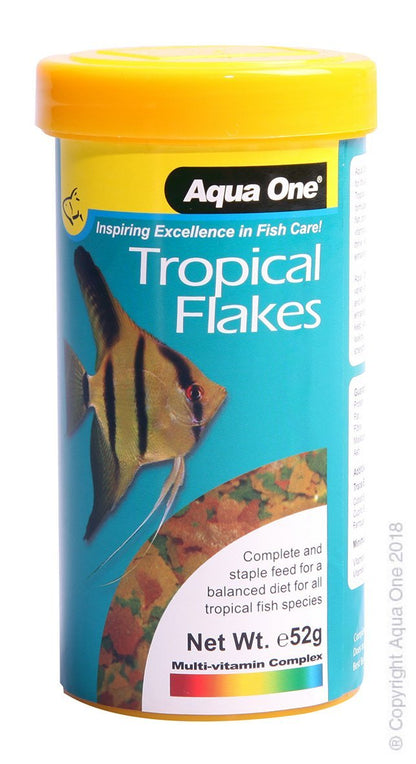 Aqua One Tropical Flakes - Woonona Petfood & Produce