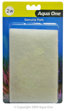 Aqua One Wool Pad 2 Pack - Woonona Petfood & Produce