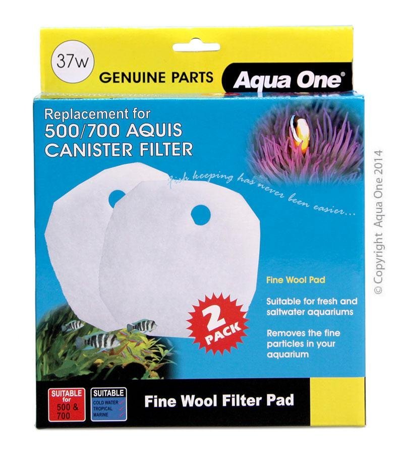 Aqua One Wool Pad 2 Pack - Woonona Petfood & Produce