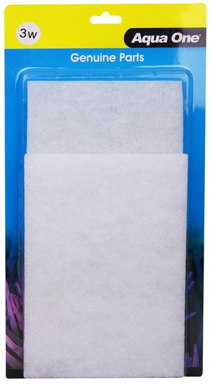 Aqua One Wool Pad 2 Pack - Woonona Petfood & Produce