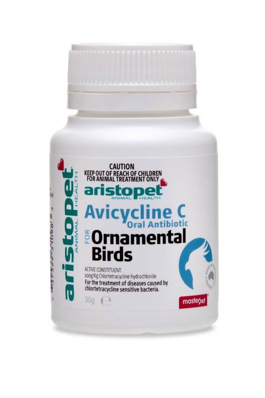 Aristopet Avicycline B Oral Antibiotic 50g - Woonona Petfood & Produce