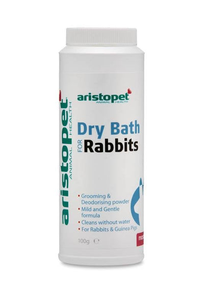 Aristopet Bunny Dry Bath 100g - Woonona Petfood & Produce