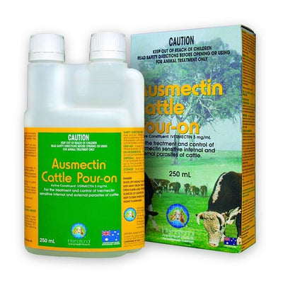Ausmectin Cattle Pour On - Woonona Petfood & Produce