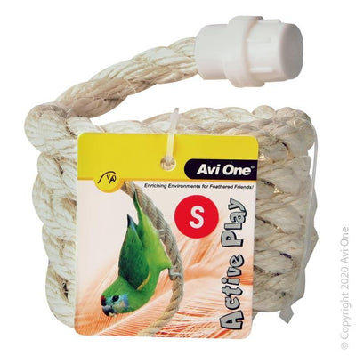 Avi One Bird Toy Boing Sisal Rope - Woonona Petfood & Produce