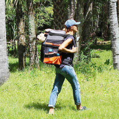 Backpack Two Tier Carrier Ibiyaya - Woonona Petfood & Produce