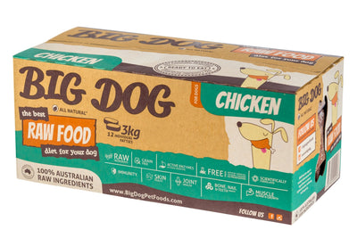 Barf Big Dog 3kg Chicken - Woonona Petfood & Produce
