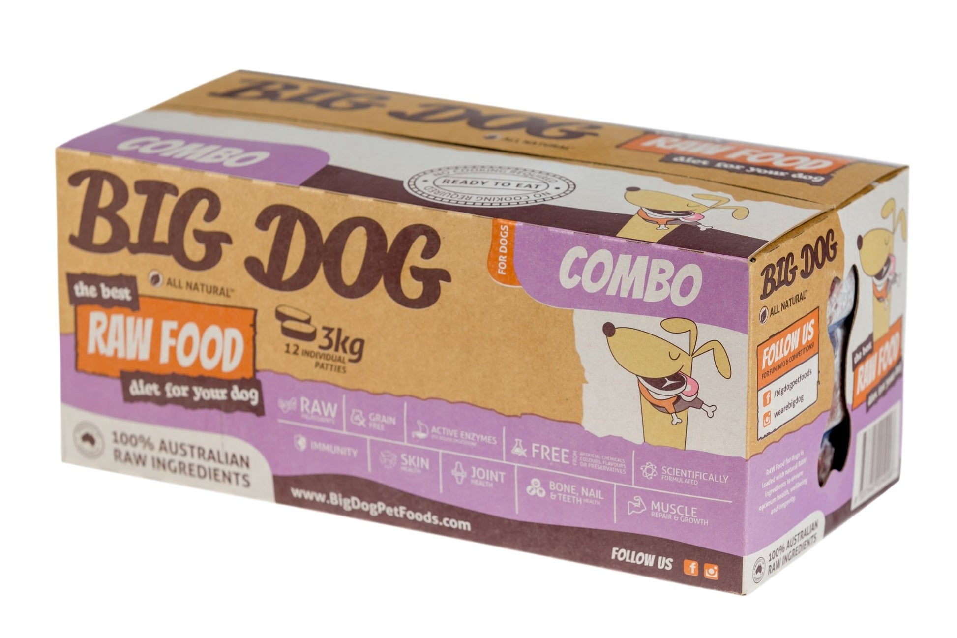 Barf Big Dog 3kg Combo - Woonona Petfood & Produce