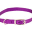 Beau Pets Collar Single Layer Purple - Woonona Petfood & Produce