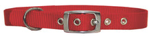Beau Pets Collar Single Layer Red - Woonona Petfood & Produce