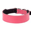 Beau Pets Collar Staffy Plain Pink - Woonona Petfood & Produce
