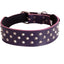 Beau Pets Collar Staffy Stud Black - Woonona Petfood & Produce