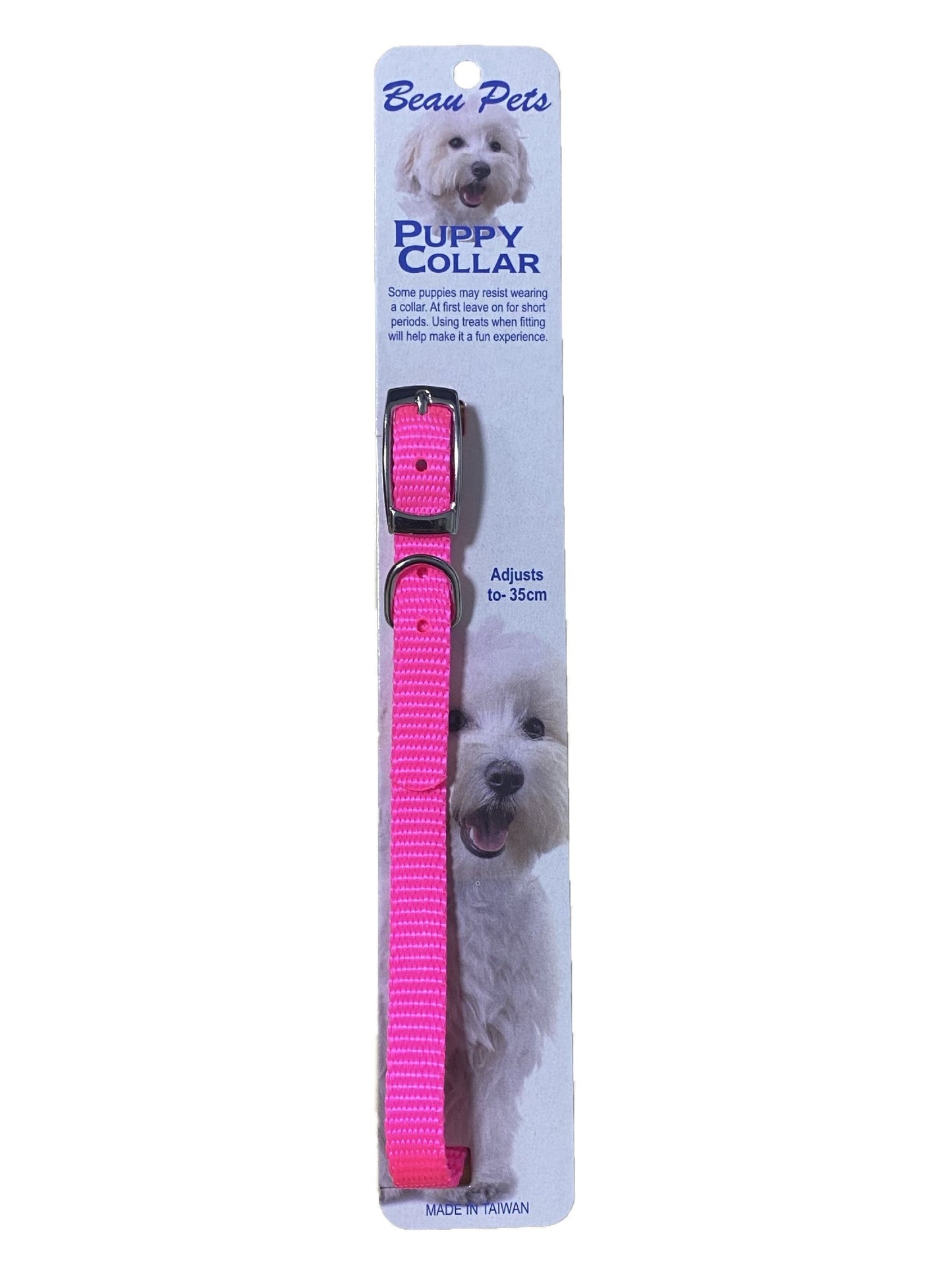 Beau Pets Puppy Collar Nylon 10mm - Woonona Petfood & Produce