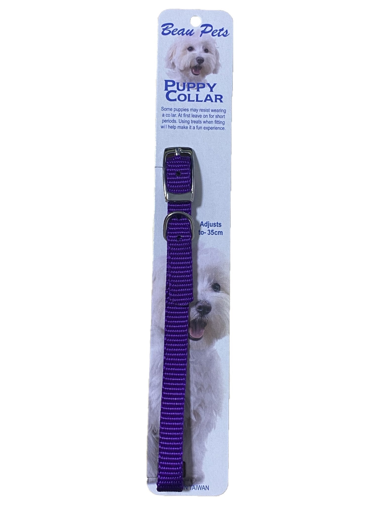 Beau Pets Puppy Collar Nylon 10mm - Woonona Petfood & Produce