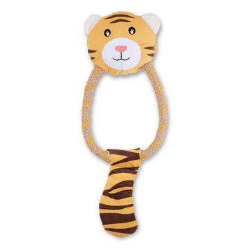 Beco Dog Toy Dual Material Tiger - Woonona Petfood & Produce