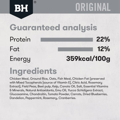 Black Hawk Dry Dog Food Adult Chicken & Rice - Woonona Petfood & Produce