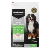 Black Hawk Dry Dog Food Adult Large Breed Chicken & Rice 20kg - Woonona Petfood & Produce