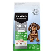 Black Hawk Dry Dog Food Puppy Small Breed Chicken and Rice - Woonona Petfood & Produce