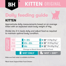 Black Hawk Wet Kitten Food Chicken and Ocean Fish 85g - Woonona Petfood & Produce