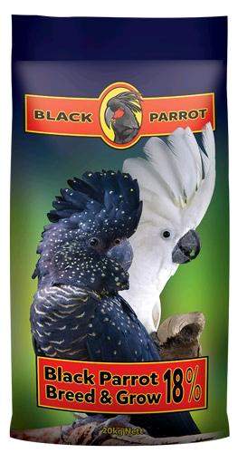 Black Parrot Breeder 18% - Woonona Petfood & Produce