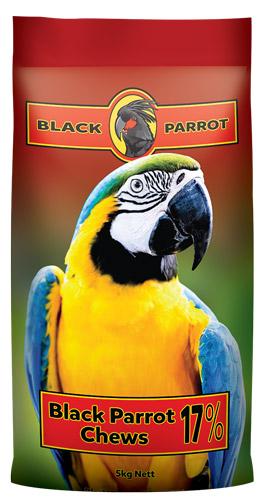 Black Parrot Chews 5kg lauke Mills - Woonona Petfood & Produce