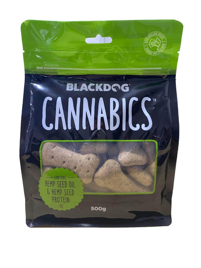 Blackdog Biscuits Cannabics 500g - Woonona Petfood & Produce