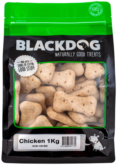 Blackdog Biscuits Chicken 1kg - Woonona Petfood & Produce