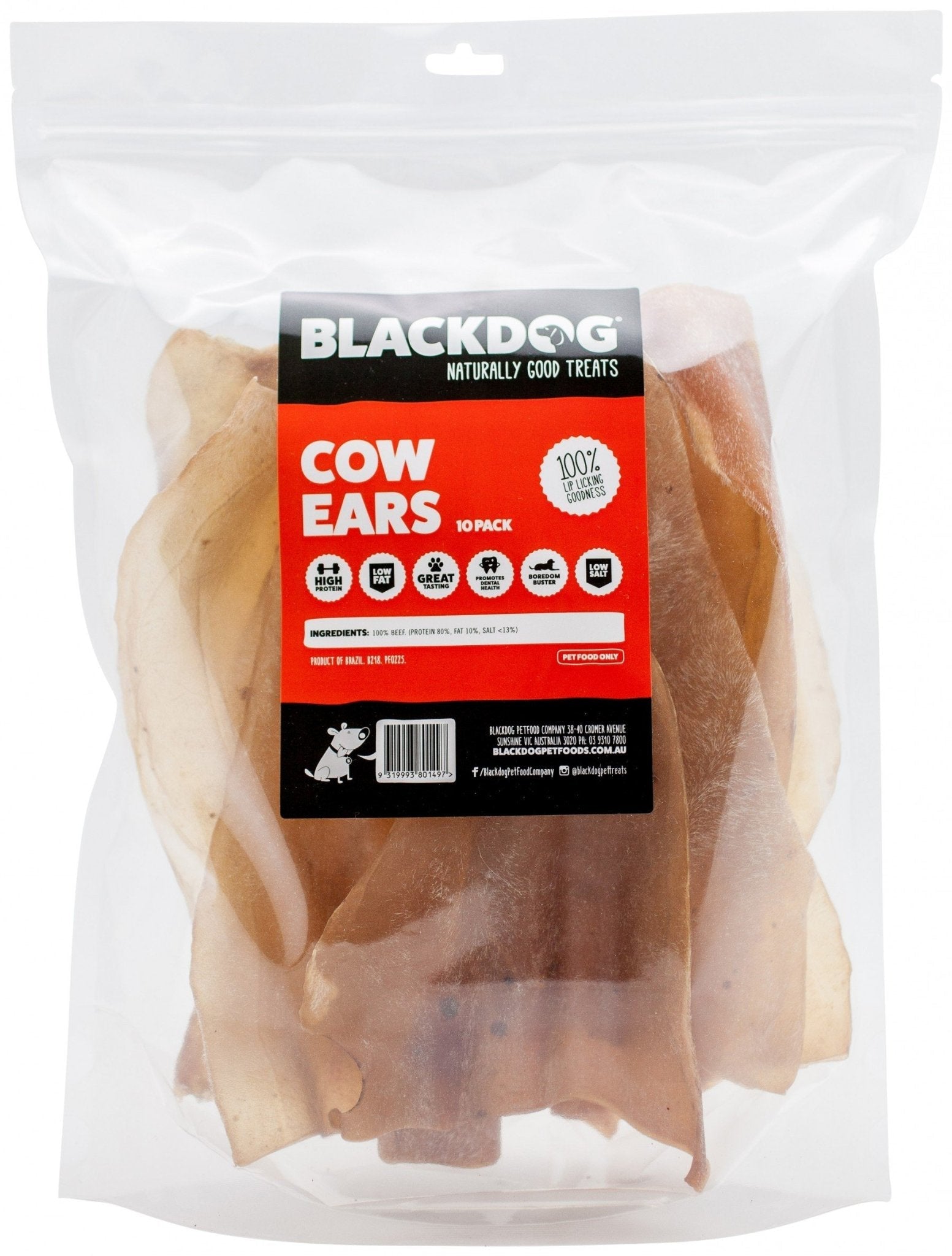 Blackdog Cow Ear - Woonona Petfood & Produce