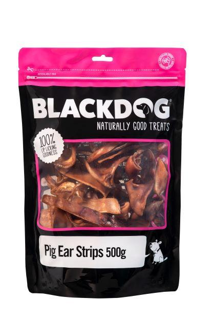 Blackdog Pig Ear Strips - Woonona Petfood & Produce