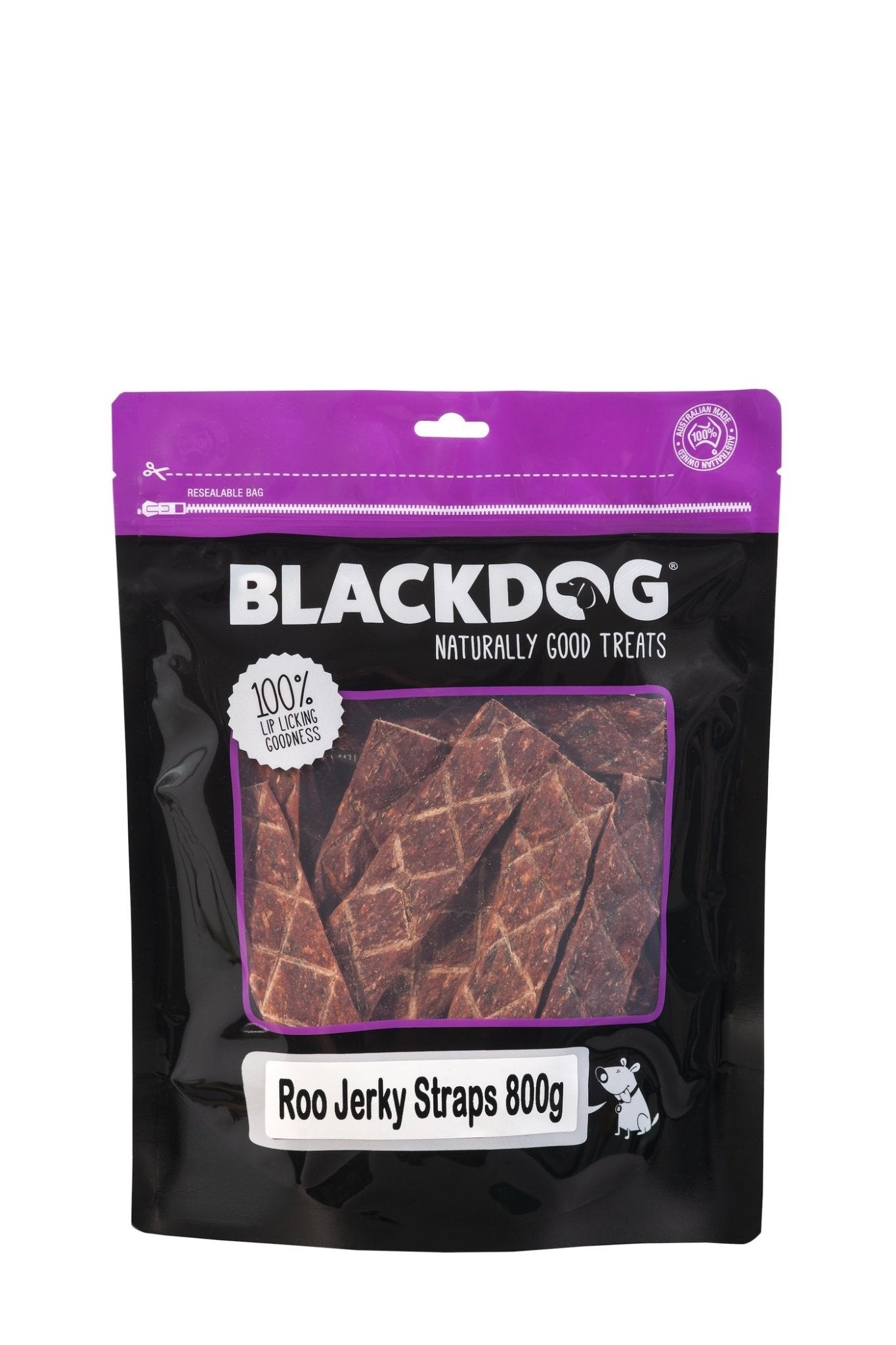 Blackdog Roo Jerky Straps - Woonona Petfood & Produce