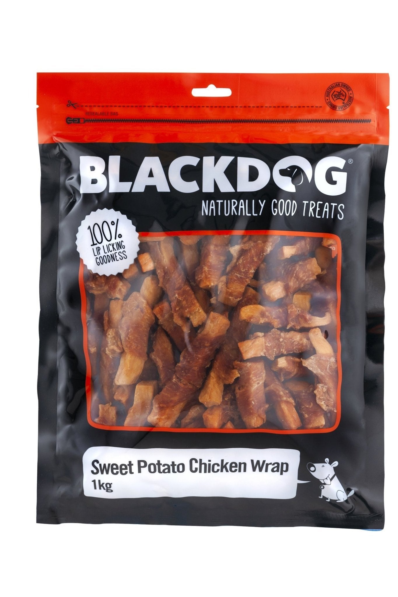 Blackdog Sweet Potato & Chicken Wrap - Woonona Petfood & Produce