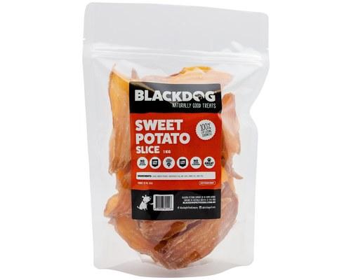 Black dog sweet store potato