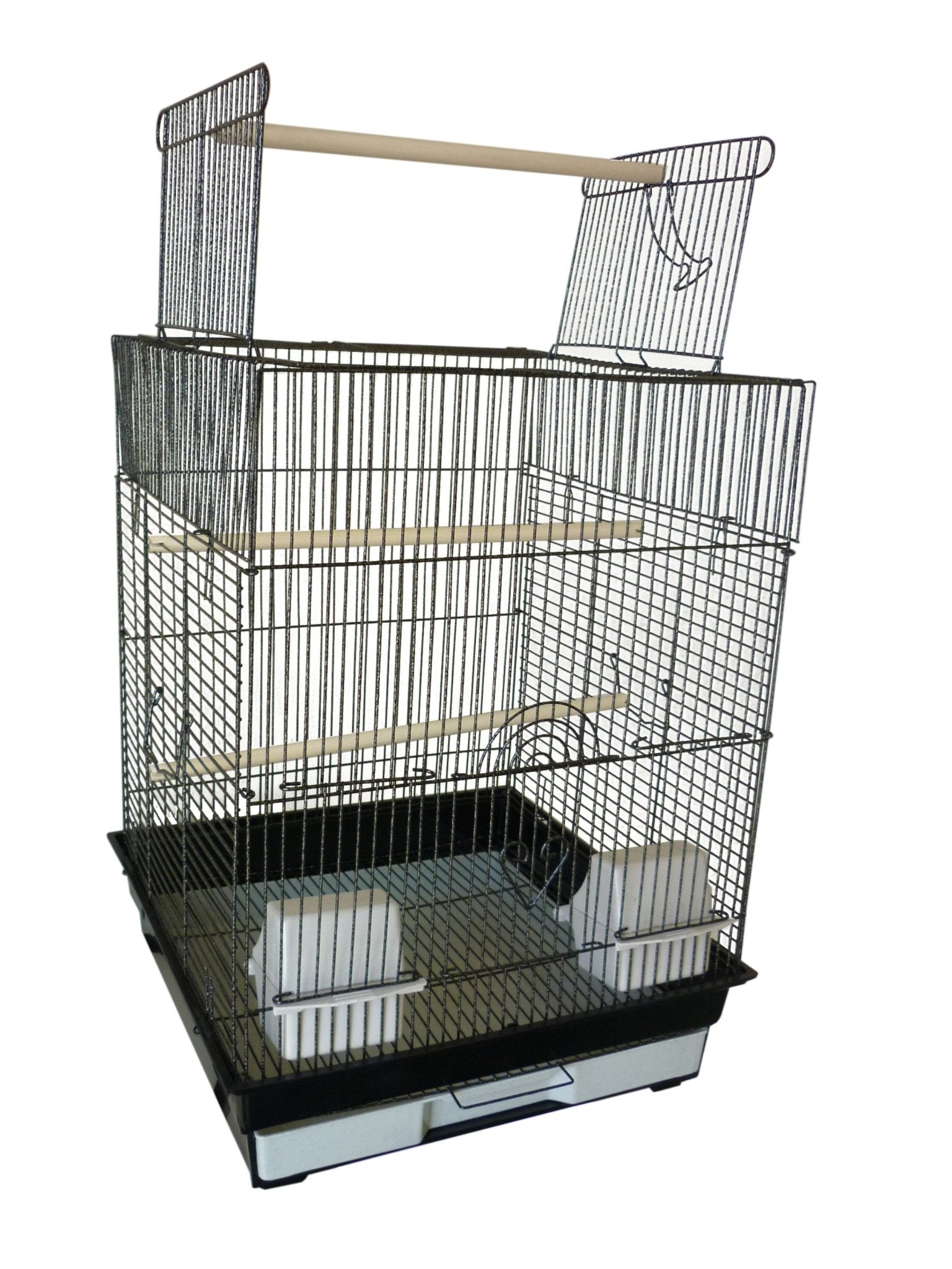 Bono Fido Budgie Cage 45163 16'' Flat Open Top – Woonona Petfood & Produce