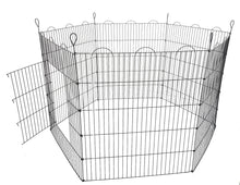 Bono Fido Puppy Pen Heavy Guage Black - Woonona Petfood & Produce