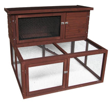 Bono Fido Rabbit Hutch K107B Complex With Run - Woonona Petfood & Produce