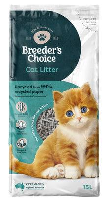 Breeders Choice Cat Litter - Woonona Petfood & Produce