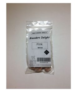Breeders Delight Frozen MIce Pinkies 10 Pack - Woonona Petfood & Produce