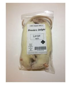 Breeders Delight Frozen Rats Large 2 Pack - Woonona Petfood & Produce